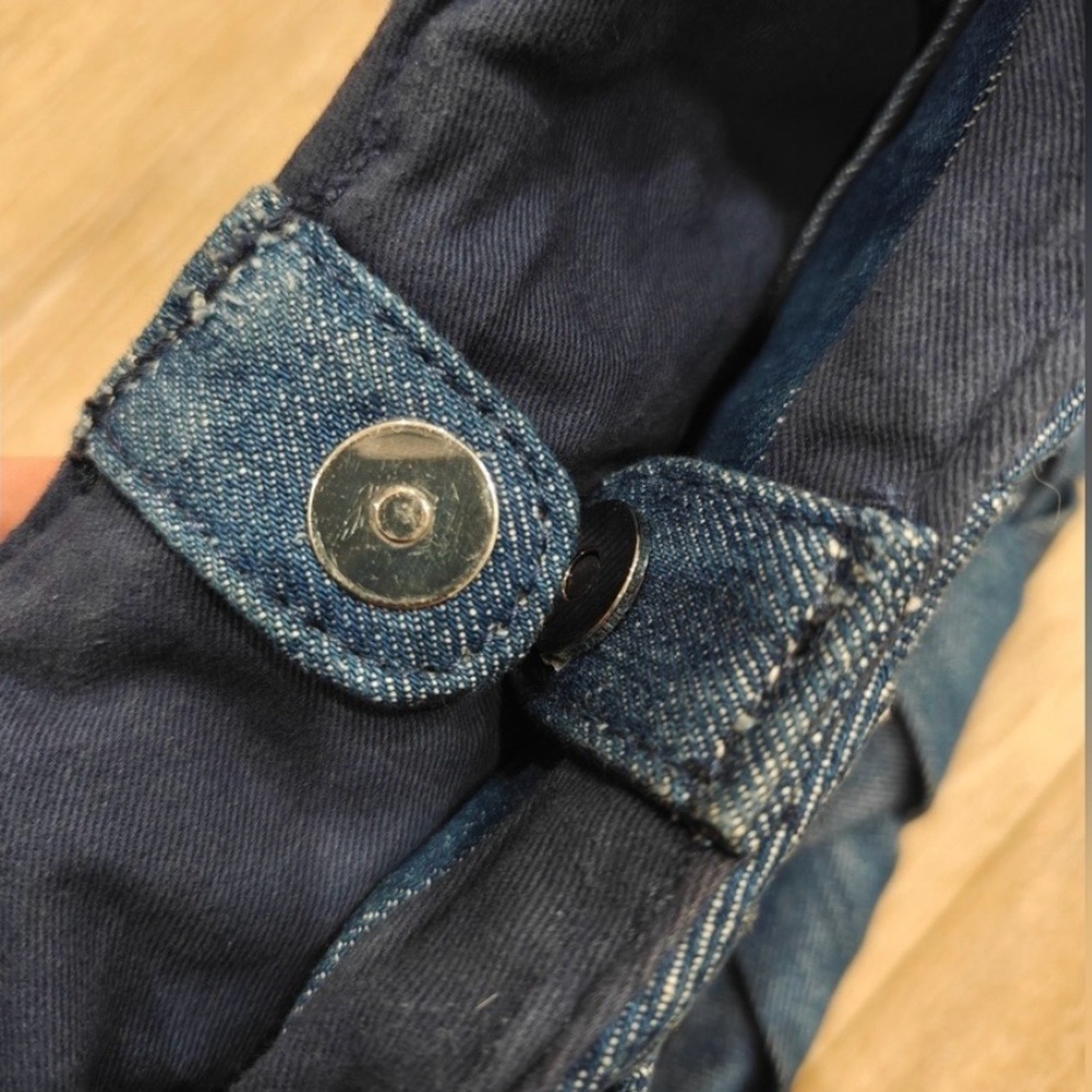 Denim Woven Hobo Bag - Picture 3 of 8